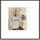 Trueliving_SOAP DISPENSER_Metal Silver *4''6''10''